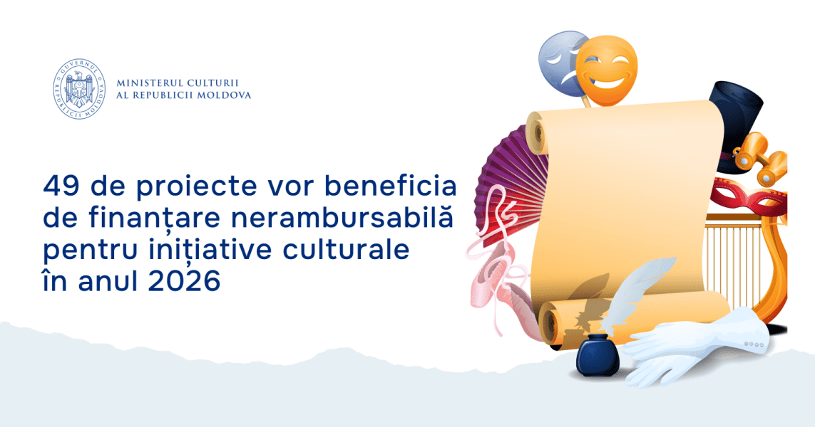 Какие культурные проекты в Молдове получат гранты — Минкульт объявил результаты конкурса для НПО