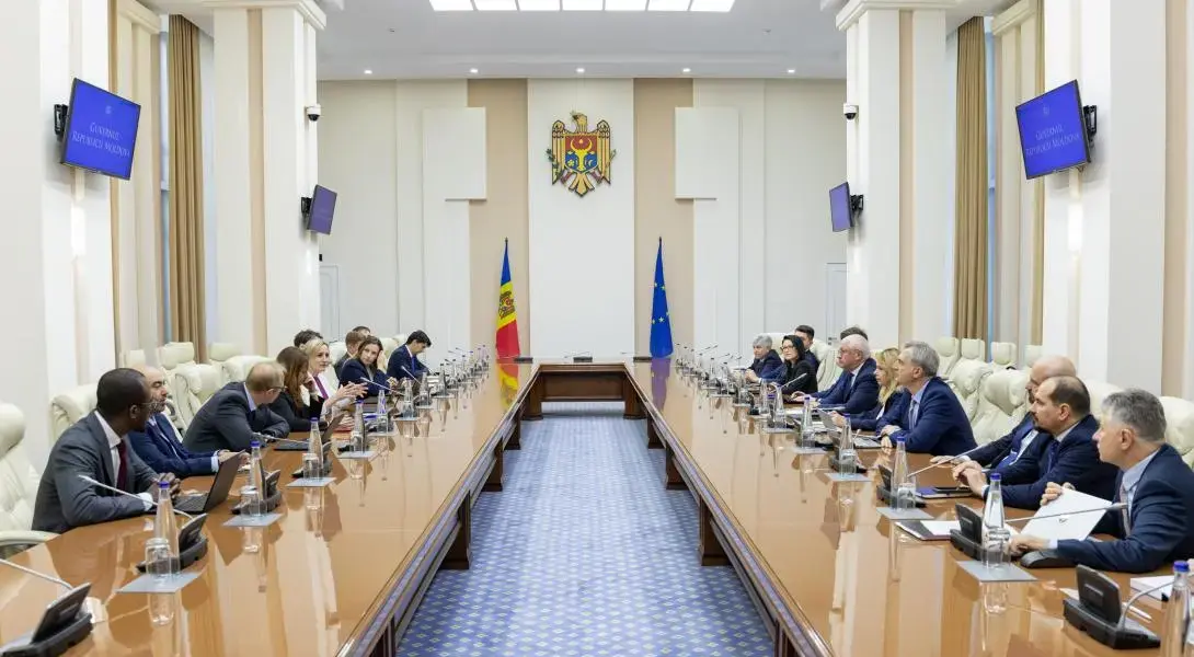 Переговоры с группой экспертов МВФ во главе с Алиной Янку в Кишиневе
