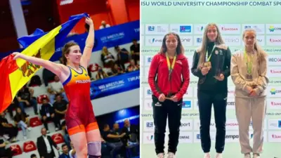 Два золота в вольной борьбе: молдавские спортсменки победили на чемпионате мира среди студентов