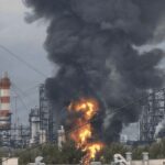 Беспилотники атаковали НПЗ в Москве и Краснодарском крае