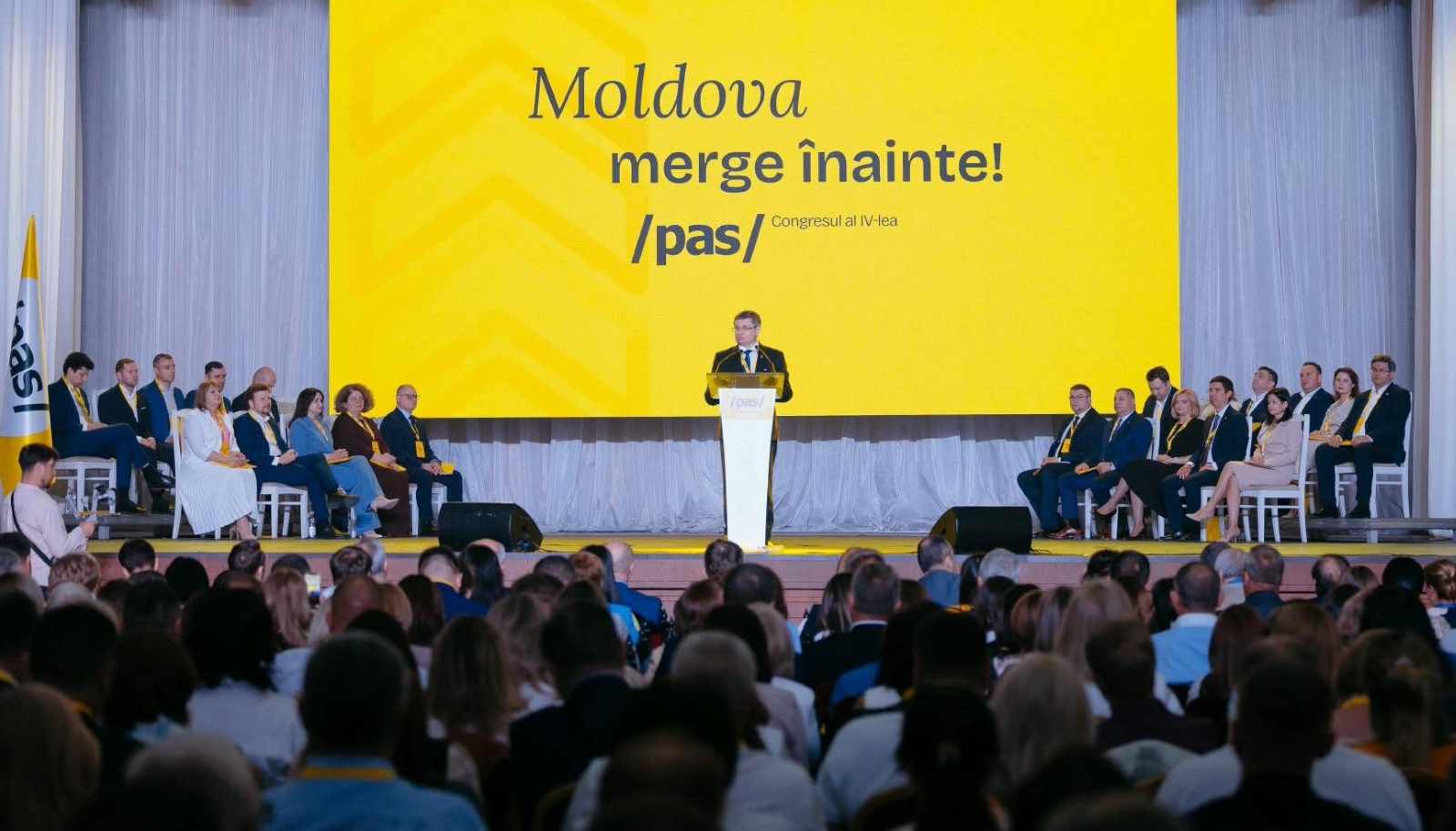 Игоря Гросу переизбрали председателем PAS, партия представила планы на ближайшие четыре года