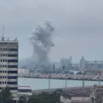 В румынском порту Констанца взорвался морской беспилотник