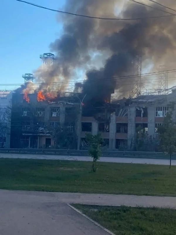 В Чебоксарах атаке подвергся завод «Прогресс».