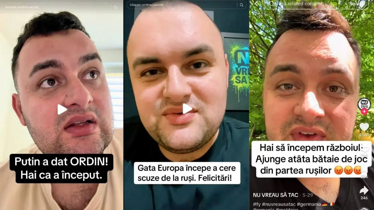 тиктокер Nu vreau să tac