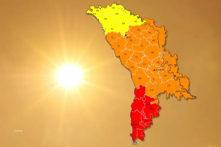 До +41°C и тропические ночи: в Молдове объявили сразу три кода метеоопасности