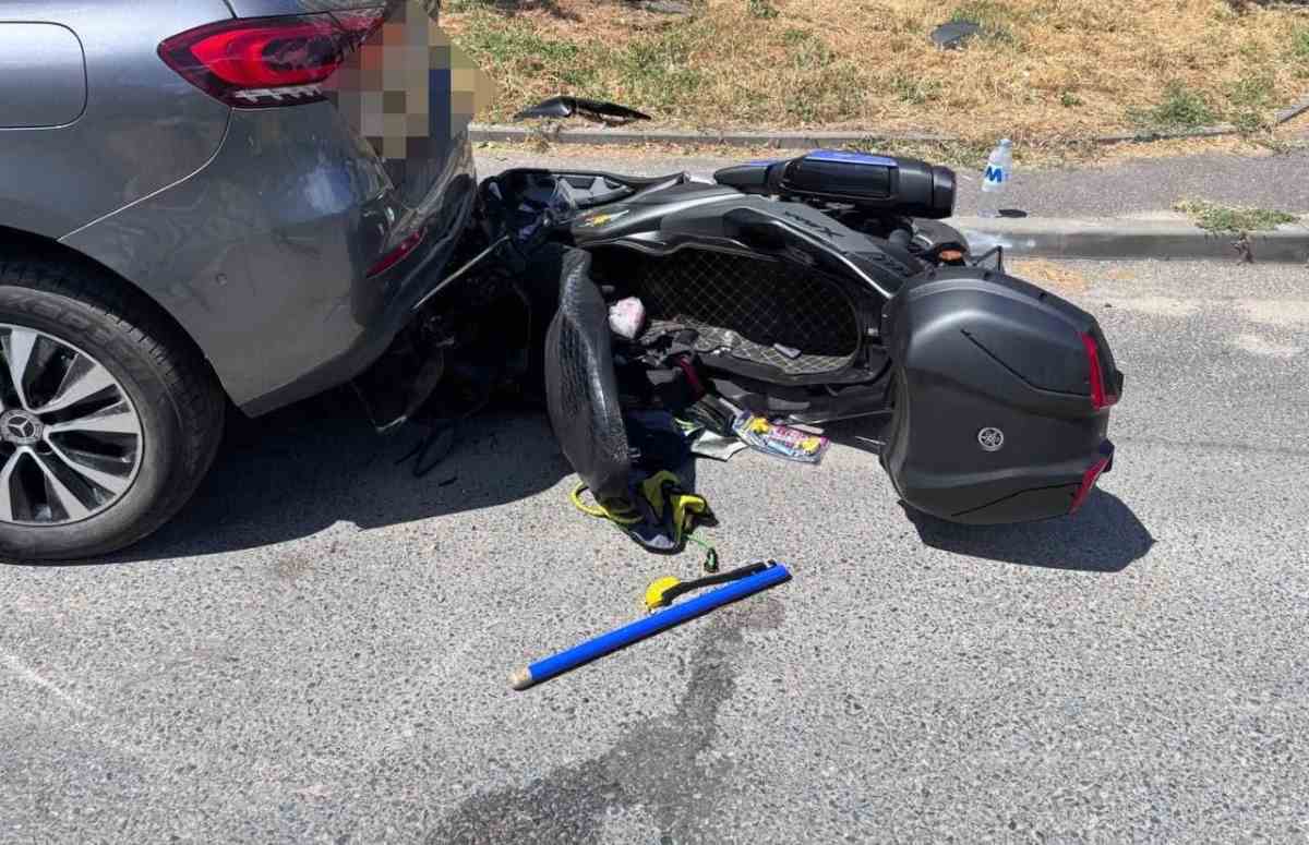 В центре Кишинева при столкновении с Hyundai погиб мотоциклист, водительницу задержали
