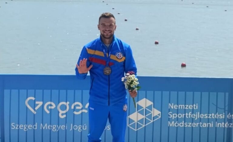 Молдавский каноист Михай Кихая завоевал вторую бронзу чемпионата Европы