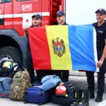 (ФОТО) Молдавские спасатели отправились в Грецию для борьбы с лесными пожарами
