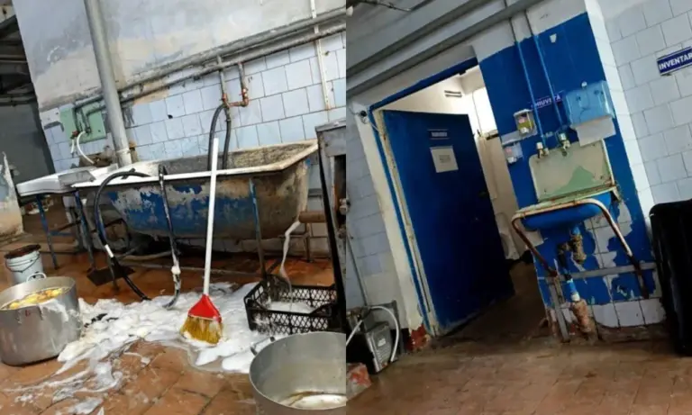 (ФОТО) Антисанитария в пищеблоке Бельцкой больницы: министр пообещал лично провести проверку