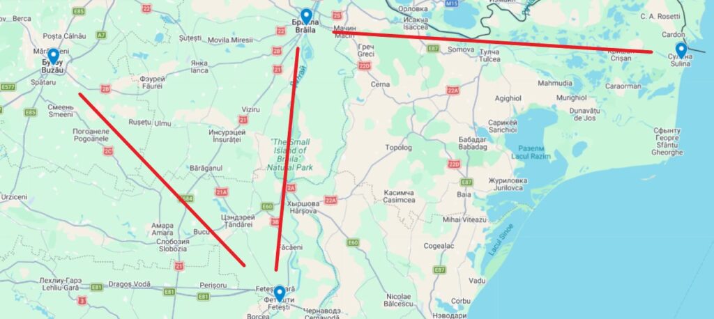 путь дрона в румынии