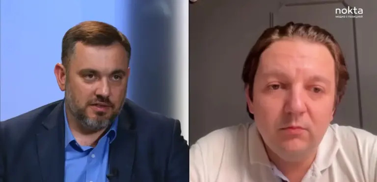 Михаил Сиркели и Андрей Курэрару в эфире "Цены свободы"