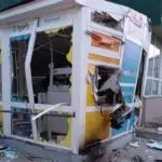 (ФОТО) В Бендерах взорвали банкомат и похитили из него деньги