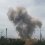 (ВИДЕО) Сапёры провели контролируемый подрыв дрона в Копанке — в нём был заряд на 40 кг