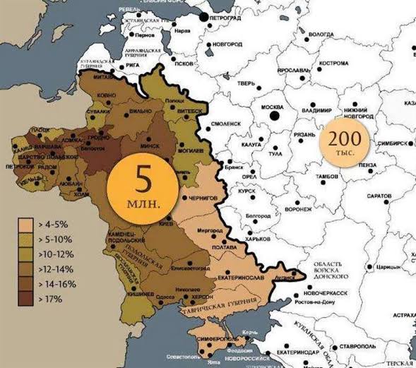 Черта оседлости в Российской империи