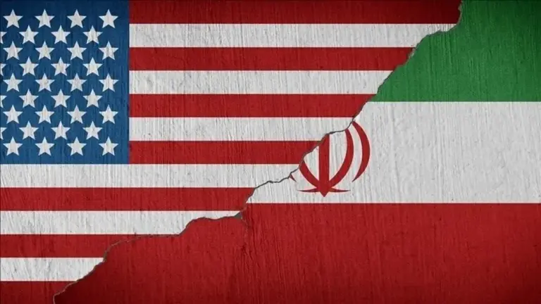 флаги сша и ирана