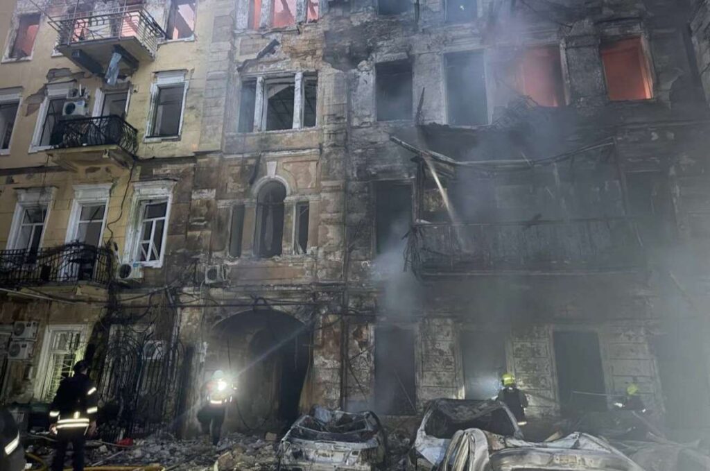 Наиболее серьезные разрушения — в Одессе.