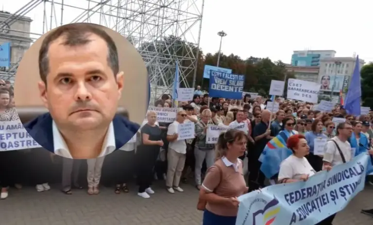 В Кишинёве проходит протест педагогов — Тофан отреагировал