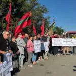 В Бендерах второй день подряд сгоняют «общественников» на акцию против отмены налоговых льгот