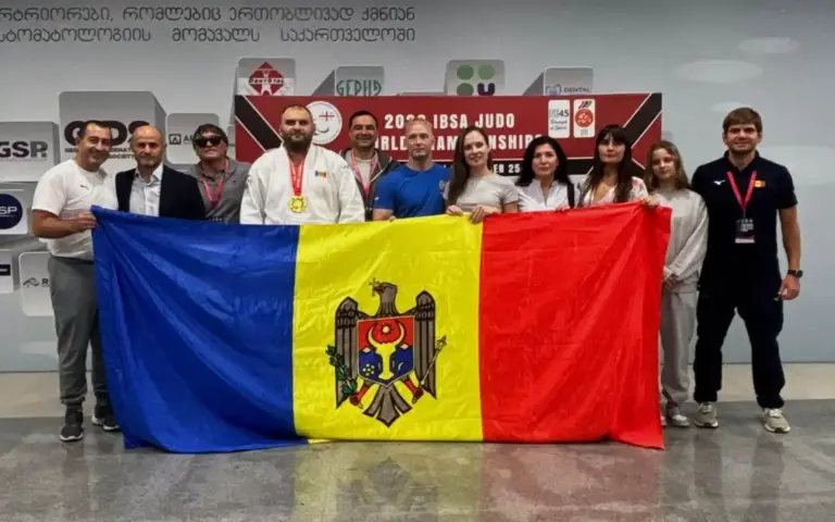 Ион Басок завоевал первое для Молдовы золото чемпионата мира по парадзюдо