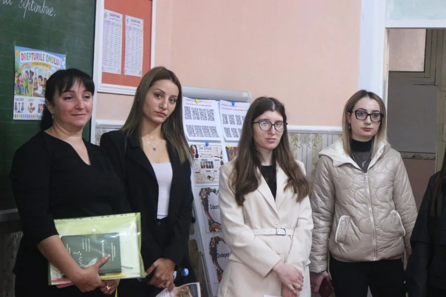 В гагаузском селе Чок-Майдан открыли современный кабинет румынского языка