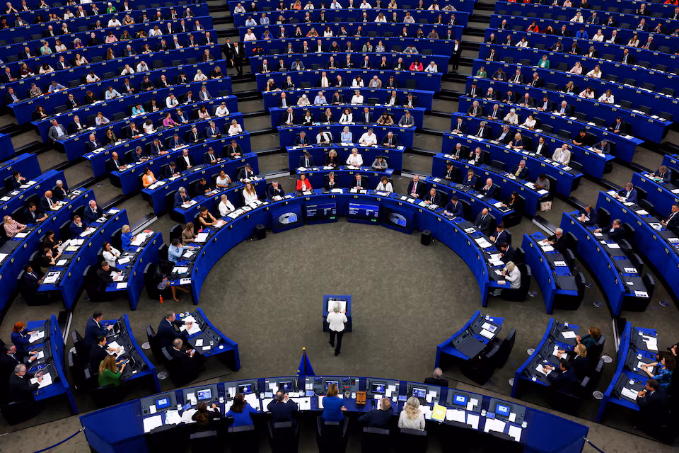 Европарламент фон дер Ляйен