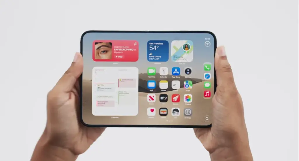 Apple представила первый складной iPhone Duo