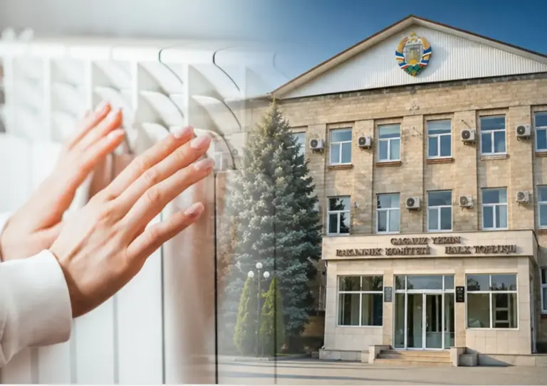 Здание Исполнительного комитета Гагаузии — постановление о финансовой помощи семьям в холодный период