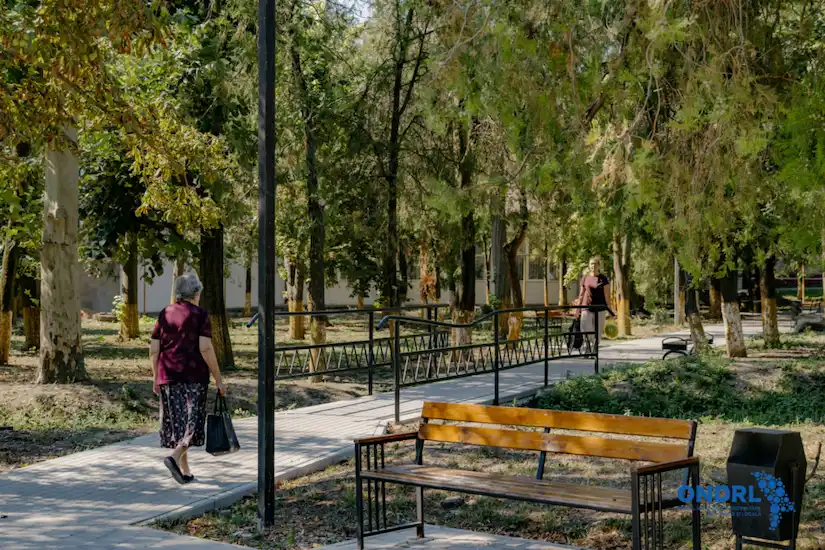 В Твардице восстановили парк по программе «Европейское село»