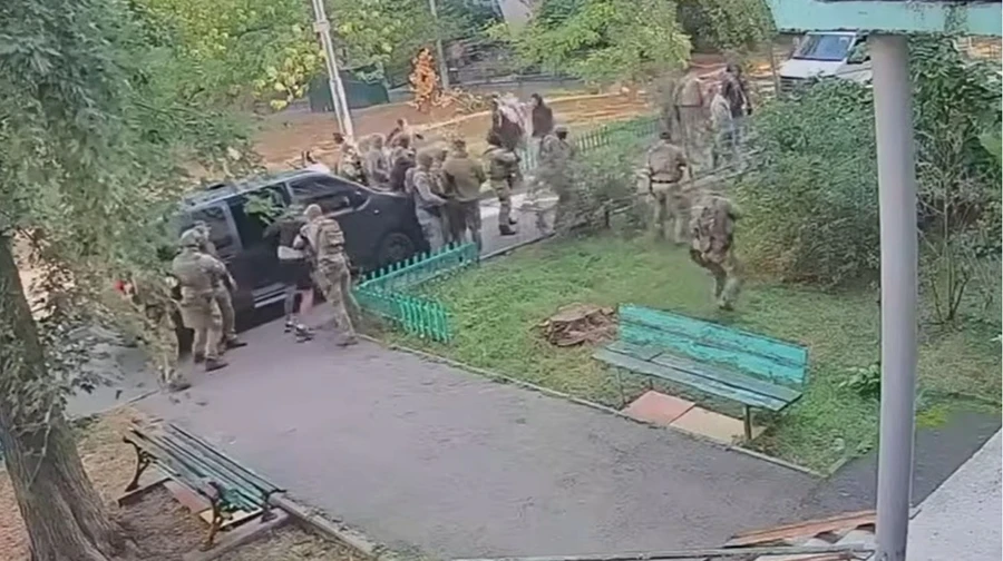 Перестрелка между СБУ и ГУР