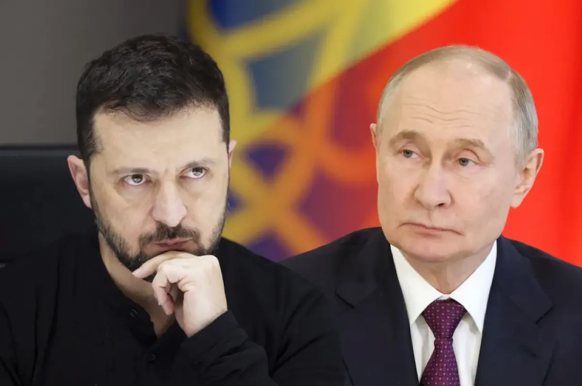 Владимир Зеленский и Владимир Путин
