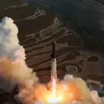 SpaceX впервые вывела на орбиту Земли крупнейший корабль Starship со спутниками на борту