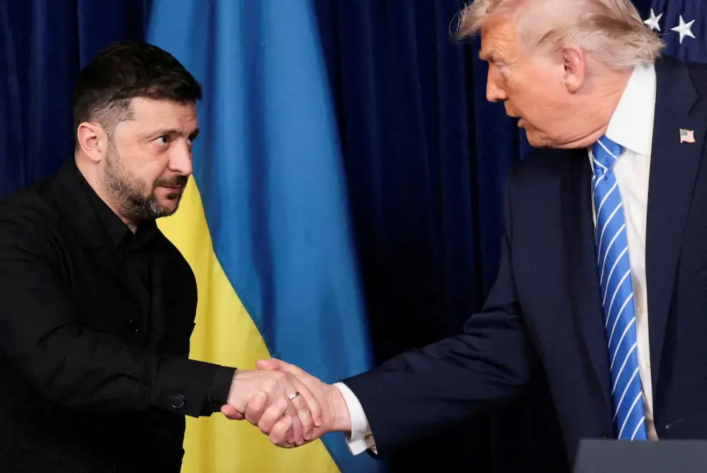 владимир зеленский и дональд трамп