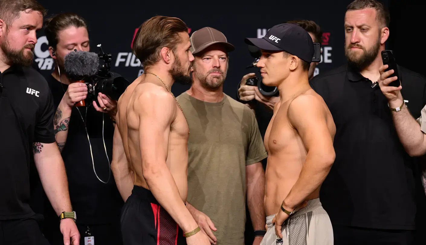Победный дебют в UFC: боец из Молдовы Павел Андрушка одолел опытного Натаниэля Вуда