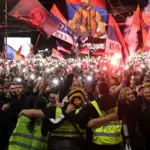 Студенты против партии Вучича: сотни тысяч людей вышли на митинги перед выборами в Сербии