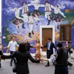 (ФОТО) «Никто не первый и никто не последний»: молдавская хора украсила итальянский городок Айелли 