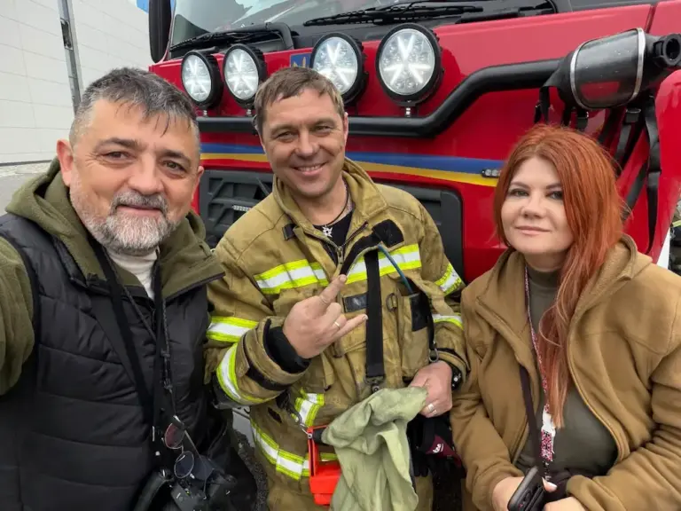 Молдавские журналисты поехали в Киев и стали свидетелями ракетных ударов