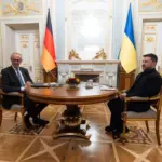 «Нас не запугать»: Мерц приехал в Киев и объявил о помощи Украине на €1,35 млрд