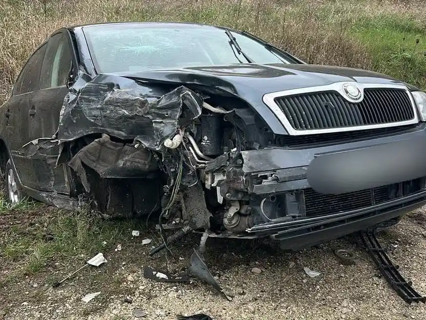 ДТП в Унгенском районе: водитель Skoda погиб после столкновения с грузовиком