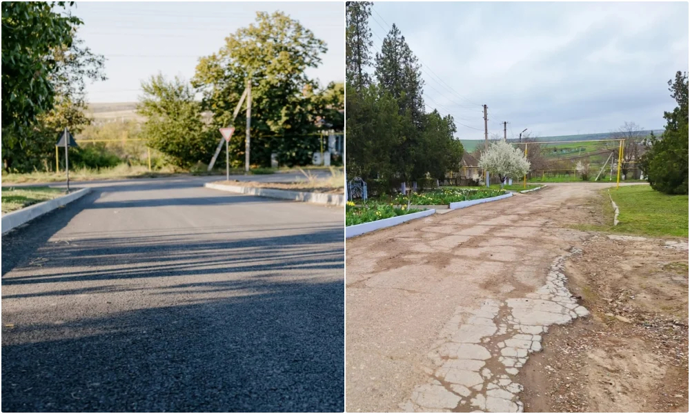 В селе Кагульского района отремонтировали дорогу, которую не обновляли почти 50 лет