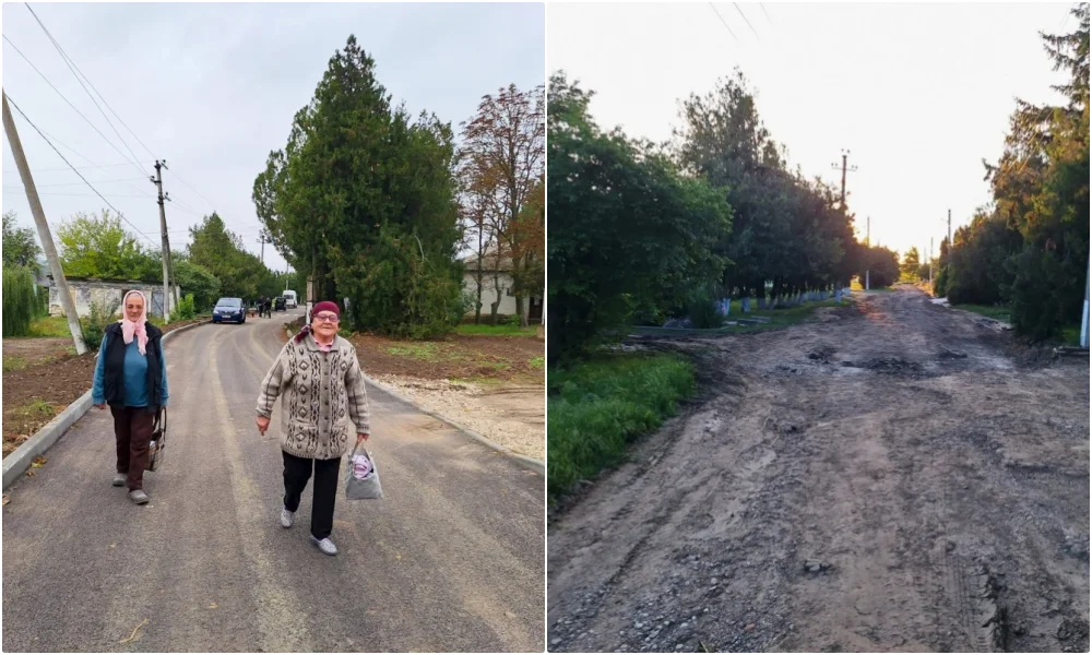 В селе Кагульского района отремонтировали дорогу, которую не обновляли почти 50 лет