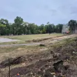 Скандальную реконструкцию стадиона у лицея на Рышкановке приостановили — разрешение на нее ранее получил тесть Иона Чебана